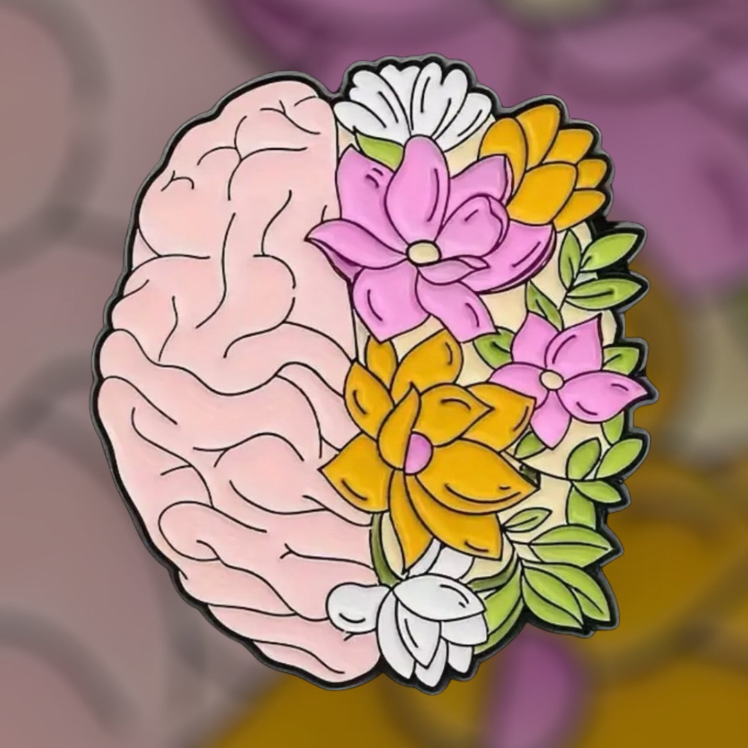 Blossom Brain Pin