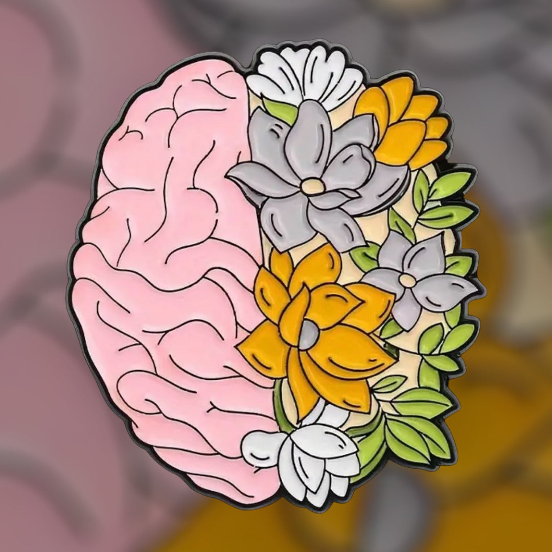 Blossom Brain Pin