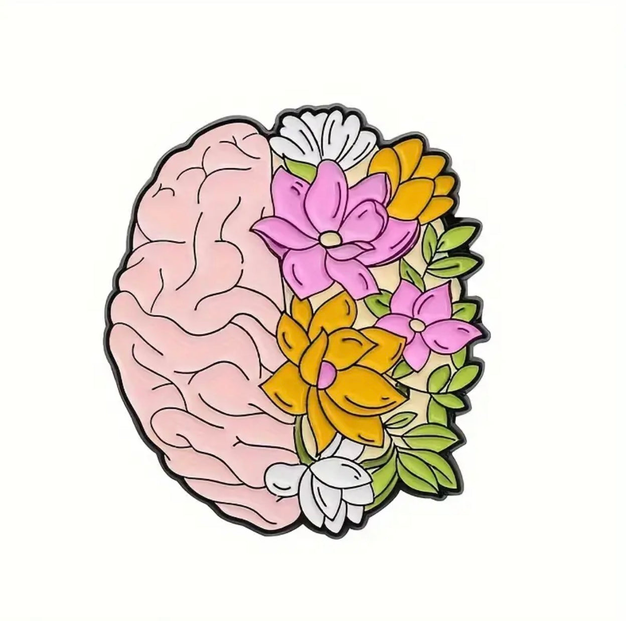 Blossom Brain Pin