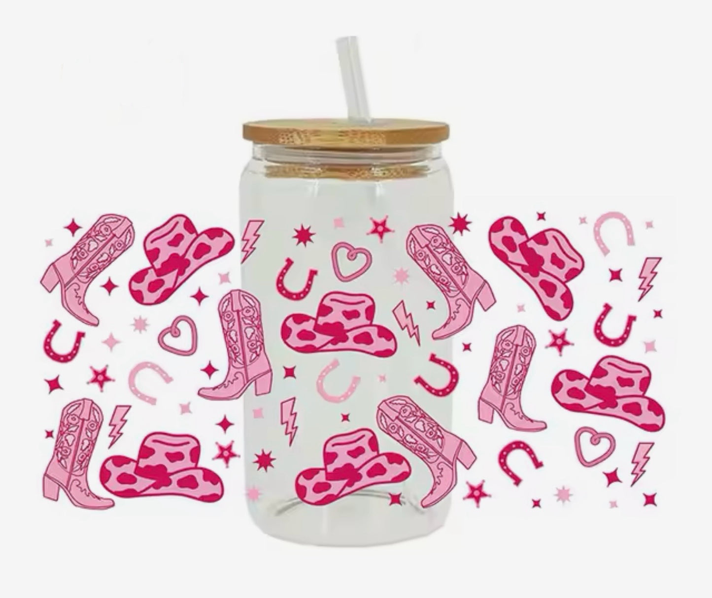 Pink Cowgirl Cup (16oz)