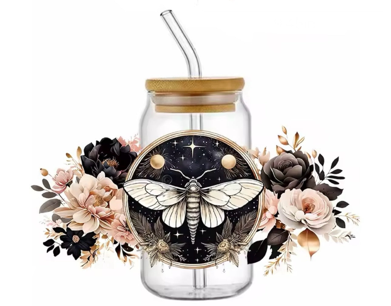 Moth Flower Cup (16oz)