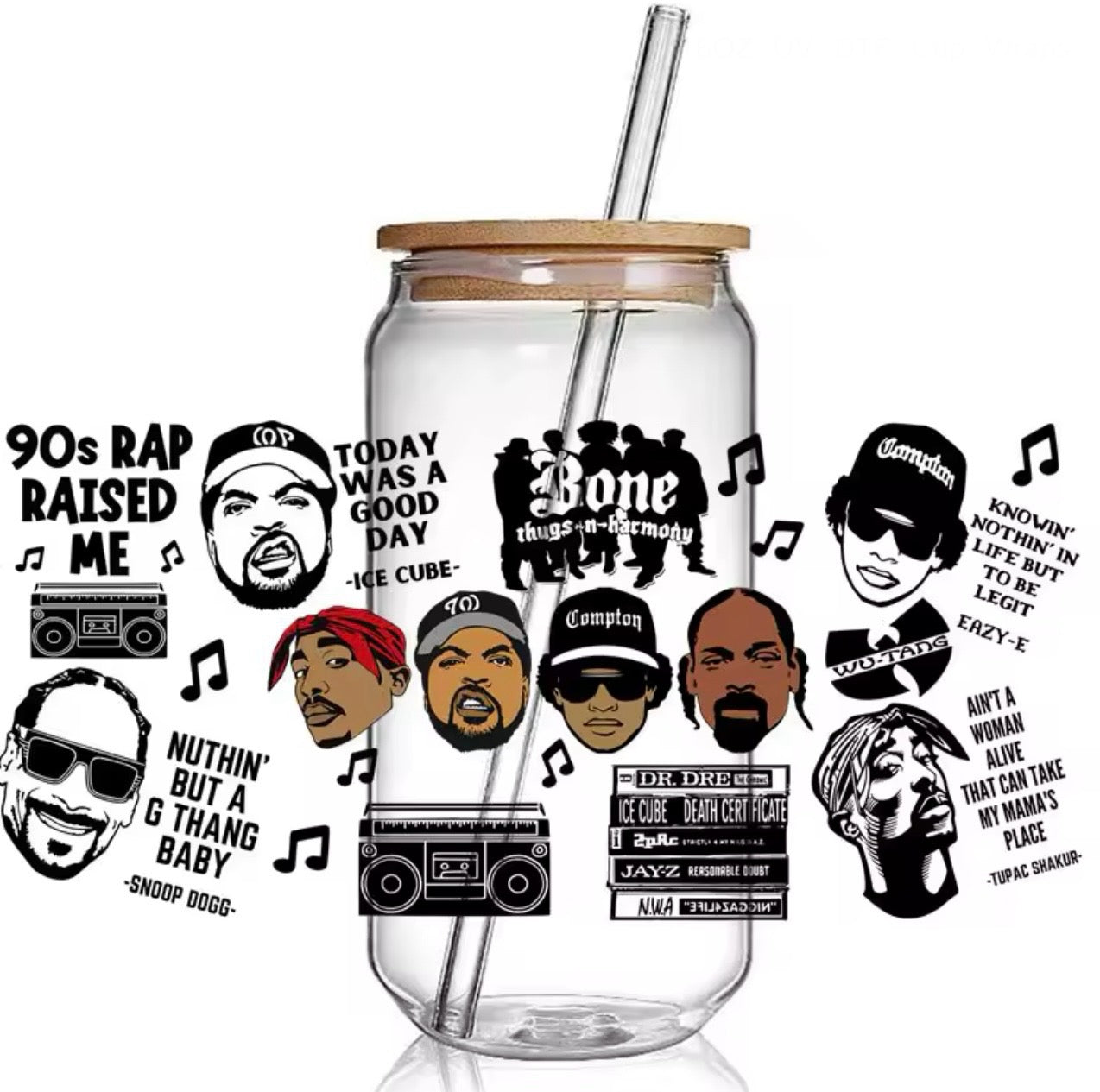 90’s Rap Raised Me Cup (16oz)