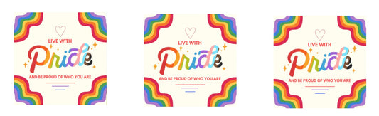 Live With Pride Magnet