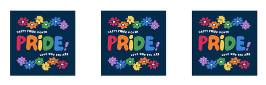 Rainbow Flower Pride Magnet