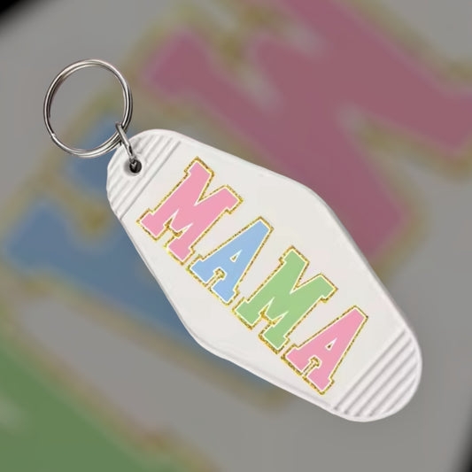 Motel Keychain | Pastel Mama I Retro Keychain I