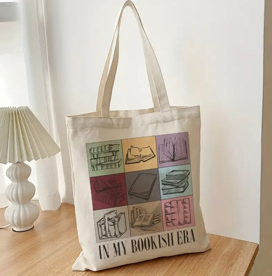 “In My Bookish Era” Tote Bag