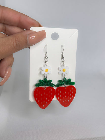 Strawberry Baddie Earrings