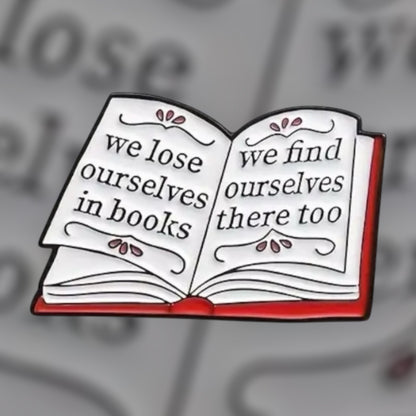 Lose & Find Yourself in Books Pin