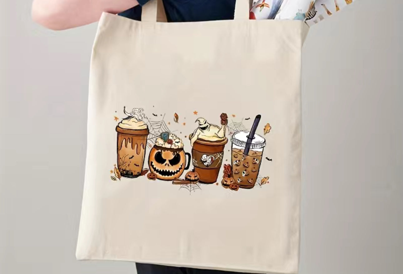 Nightmare Before Christmas Coffee Tote Bag