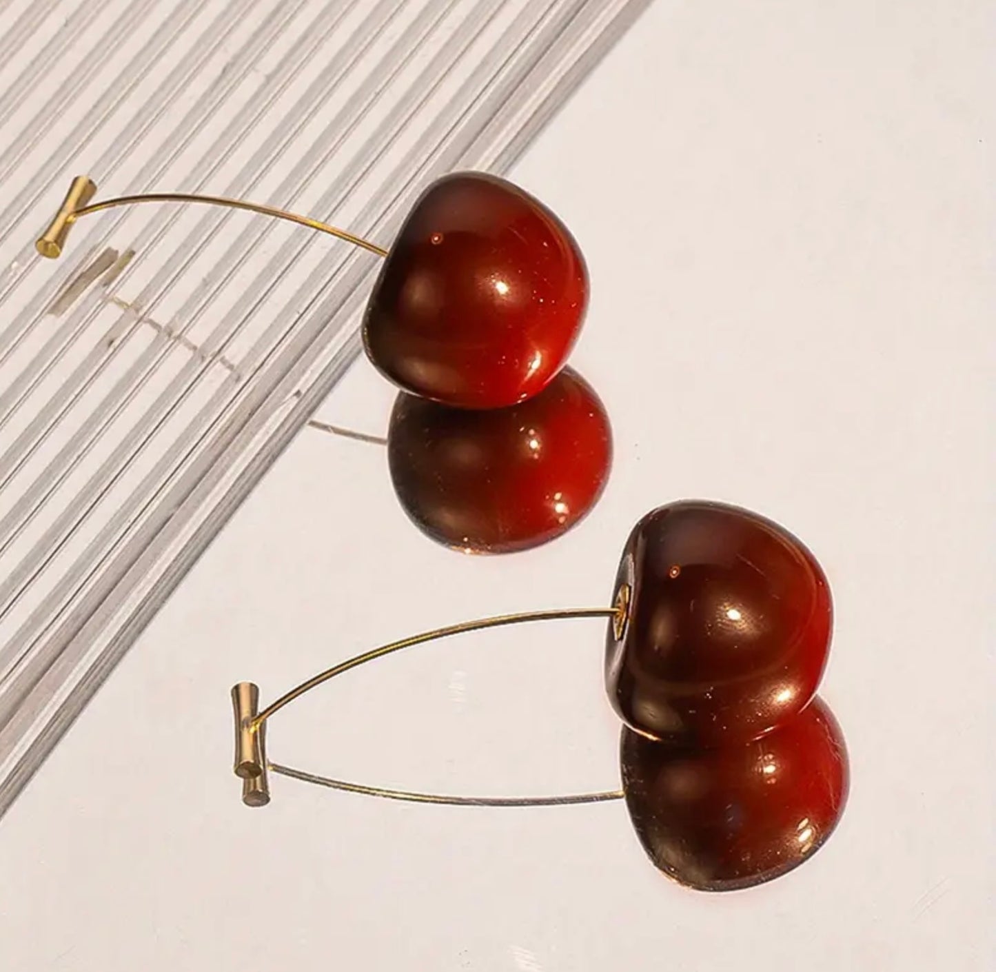 Cherry Singles Dangling Earrings