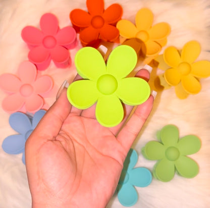 Large Flower Hair Clip