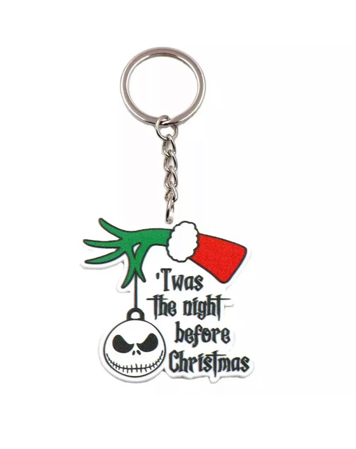 ‘Twas the night before Christmas Keychain