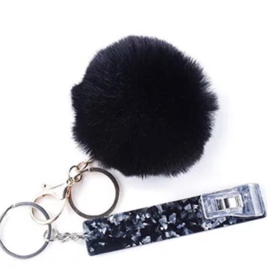 Credit Card Puller (Black Sparkles)