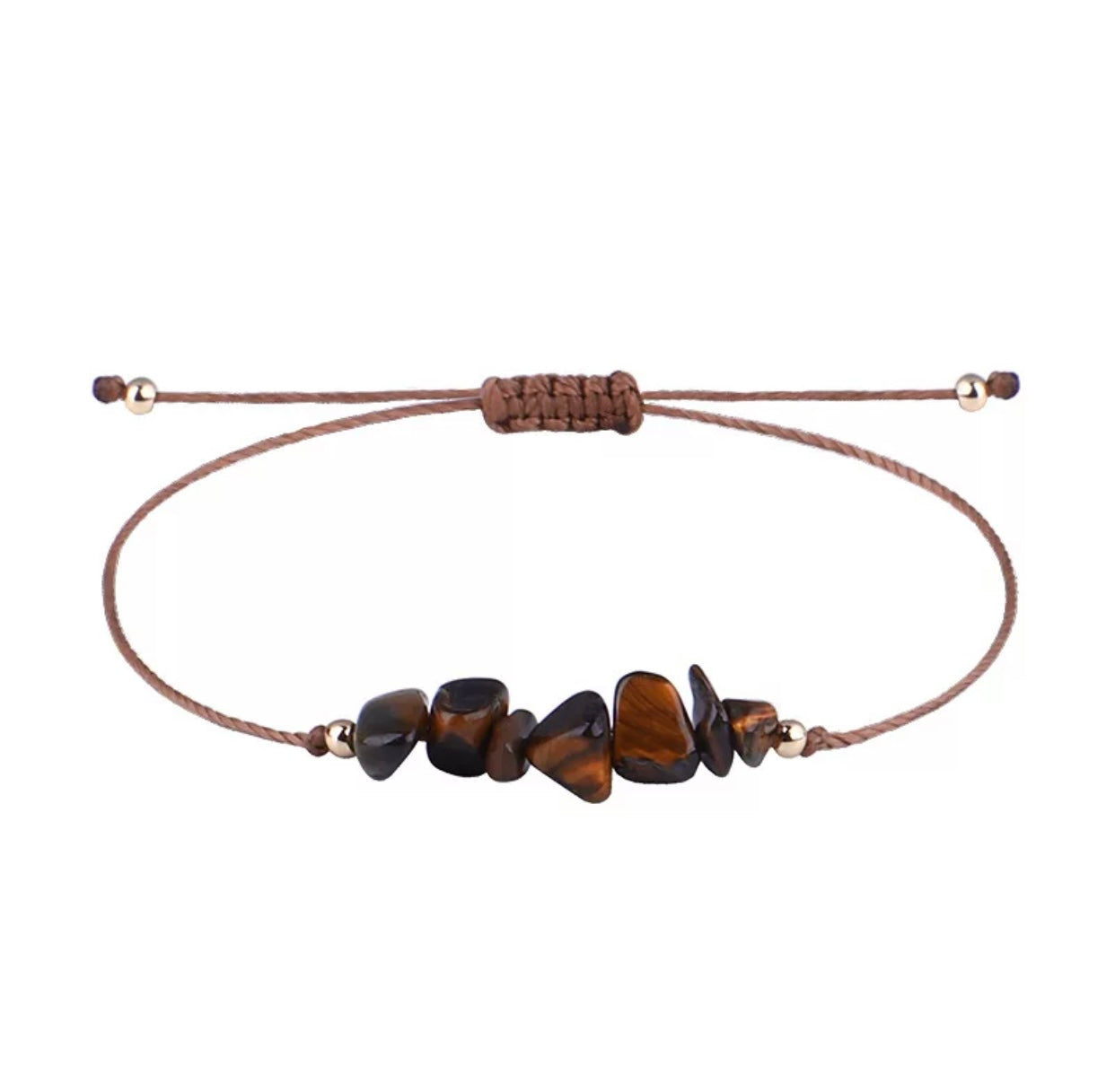 Tigers Eye rope bracelet