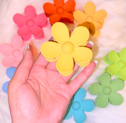 Large Flower Hair Clip