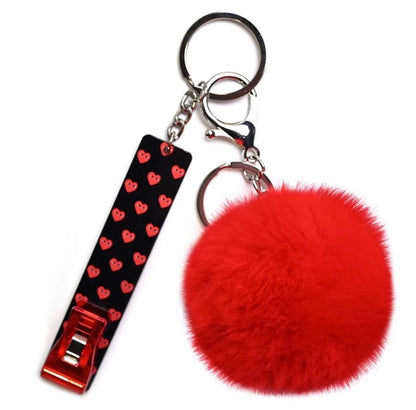 Credit Card Puller (Black & Red Hearts)